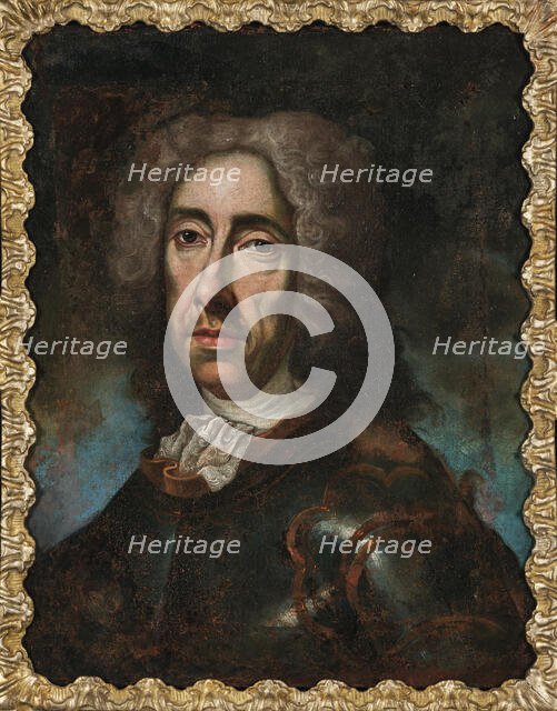 Portrait of Prince Eugene of Savoy (1663-1736), c1740. Creator: Anonymous ().
