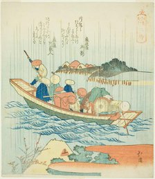Rokugo, from the series "A Record of a Journey to Enoshima (Enoshima kiko)", 1833. Creator: Totoya Hokkei.