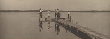 Children Fishing, ca. 1900. Creator: William James Mullins.