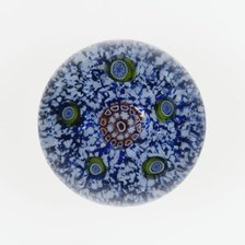 Paperweight, France, c. 1845-60. Creator: Saint-Louis Glassworks.