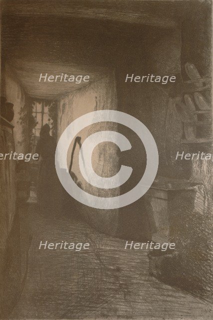 'The Kitchen', 1858, (1904). Artist: James Abbott McNeill Whistler.