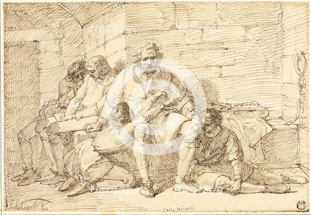 Ugolino and His Sons in Prison, n.d. Creator: Carlo Arienti.