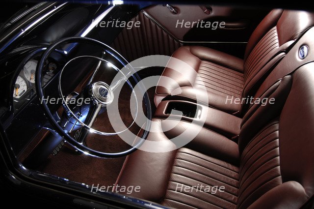 Ford f 100 custom truck 1956. Artist: Simon Clay.