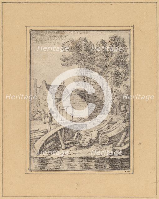 Shipyard, 1761, published 1765. Creator: Cornelis Ploos van Amstel.