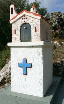 Roadside Shrine, Kefalonia, Greece