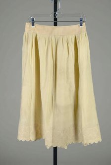 Petticoat, American, 1850-70. Creator: Unknown.