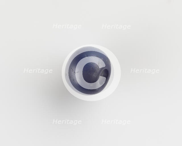 Bead, with inturning bore, Roman period, late 4th-6th century. Creator: Unknown.