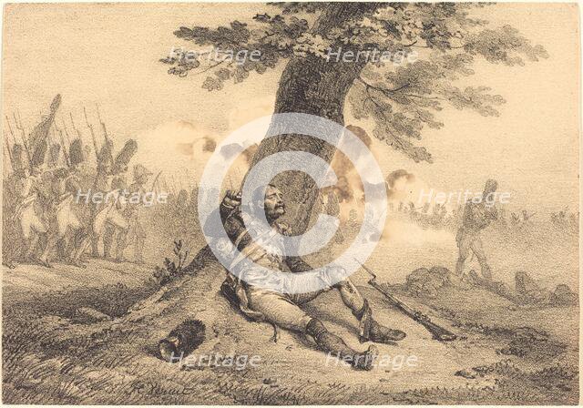 Gredin de Sort!..., 1823. Creator: Emile Jean-Horace Vernet.