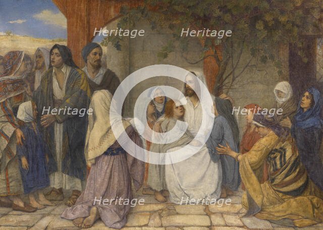 Suffer the Little Children Come to Me, 1923. Creator: Juliaan De Vriendt.