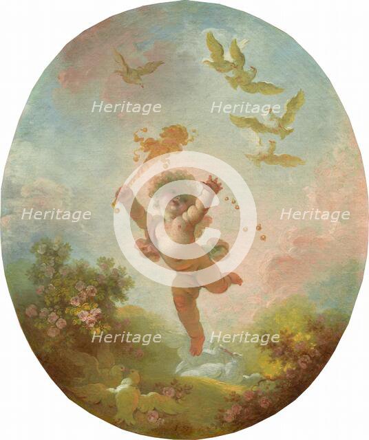 Love as Folly, c. 1773/1776. Creator: Jean-Honore Fragonard.