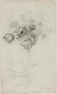 Vase of Flowers, May 1857. Creator: Pierre-Auguste Renoir.