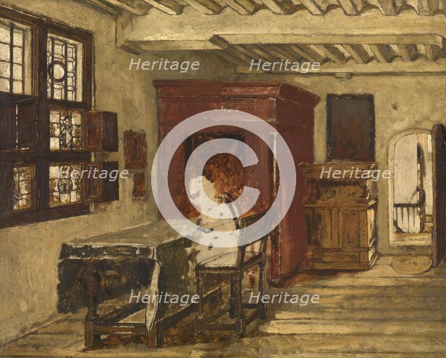 Interior, c1860s. Creator: Jan August Hendrik Leys.