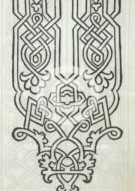 Libro quarto. De rechami per elquale se impara in diuersi modi lordine e il modo de re..., ca. 1532. Creator: Alessandro Paganino.