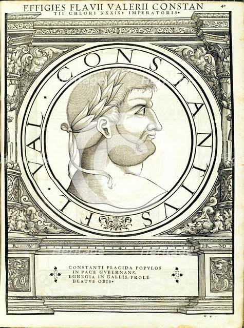 Constantius Chlorus (250 306 AD), 1559.