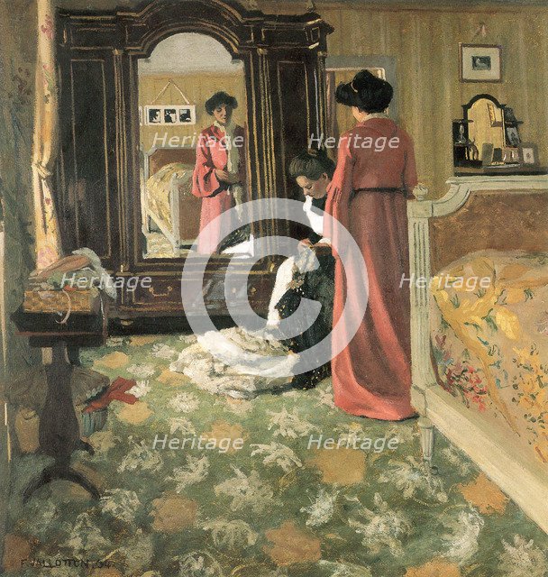 Interior', 1903-1904. Creator: Vallotton, Felix Edouard (1865-1925).