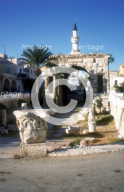 Arch of Marcus Aurelius, Tripoli, Libya, 163 AD.