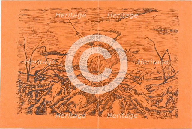 War, 1894. Creator: Henri Rousseau.