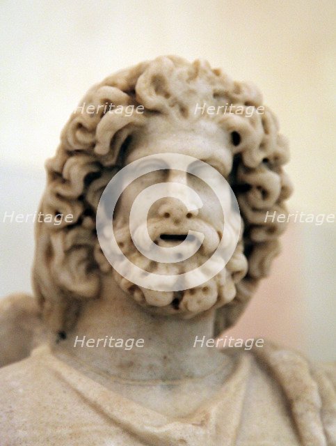 Statue of Serapis, Greco- Egyptian God of the Underworld. Artist: Unknown