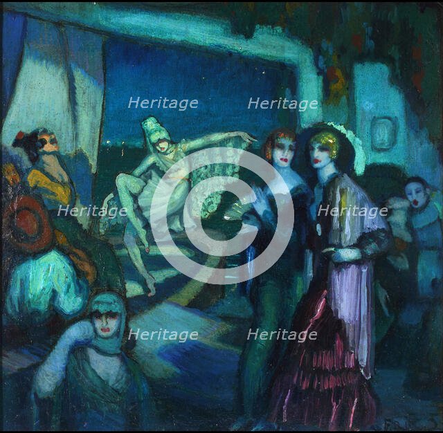 Carnival, c1925. Creator: Beltrán Massés, Federico (1885-1949).