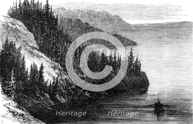 Sketches on the Canadian Pacific railway line, 1883. Creator: William James Palmer.