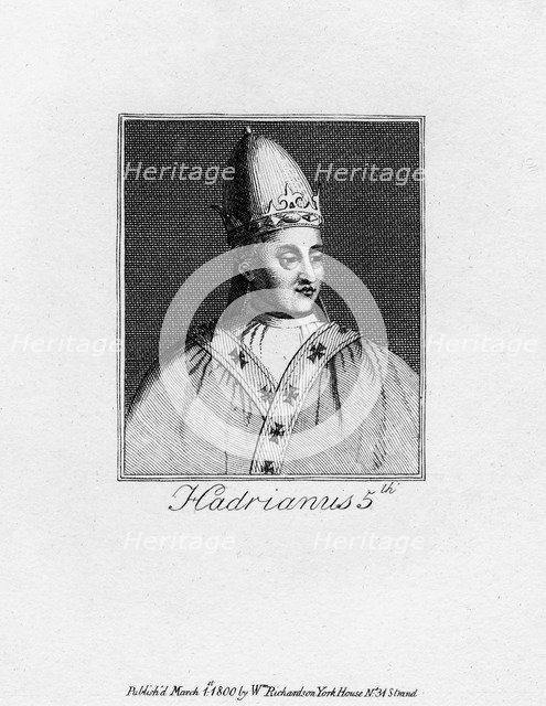 Pope Adrian V, (1800). Artist: Unknown