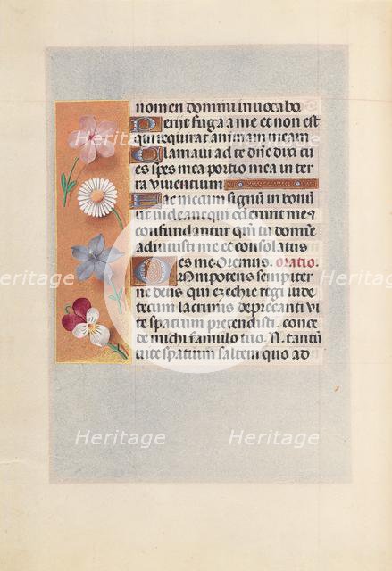 Hours of Queen Isabella the Catholic, Queen of Spain: Fol. 268v, c. 1500. Creator: Master of the First Prayerbook of Maximillian (Flemish, c. 1444-1519); Associates, and.