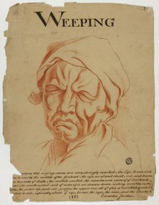 Weeping, after 1698. Creator: Eduardus Jacobus.