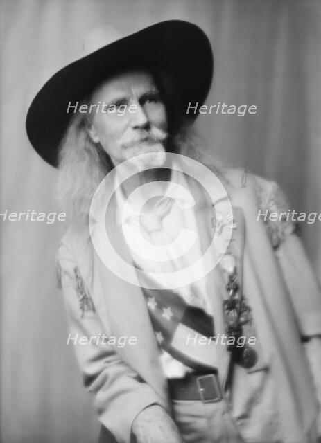 Crawford, Jack, Captain, in costume, 1915 Oct. 13. Creator: Arnold Genthe.