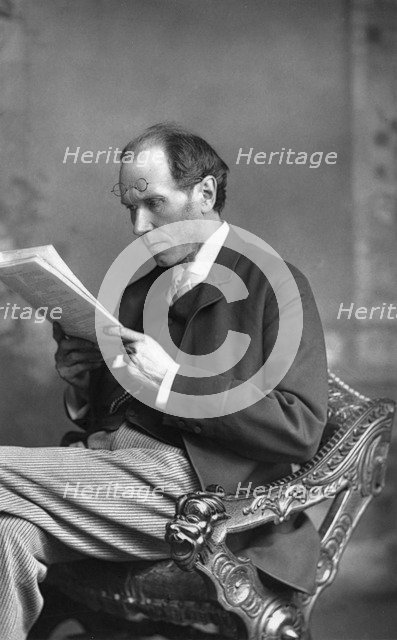 James Payn (1830-1898), English novelist, 1890.Artist: W&D Downey