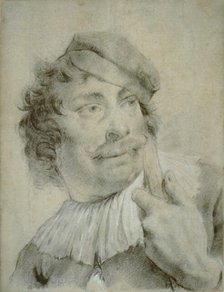 Portrait of a Gondolier, c. 1730. Creator: Giovanni Battista Piazzetta.