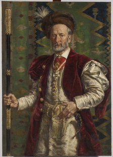 Portrait of Mikolaj Zyblikiewicz, 1887. Creator: Jan Matejko.