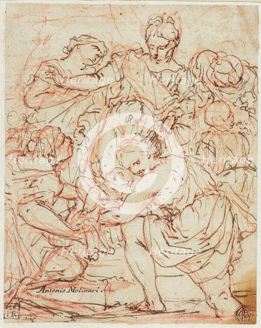 Finding of Moses, n.d. Creator: Antonio Molinari.