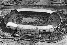 The first Cup Final at Wembley Stadium, London, 1923, (1926-1927). Artist: Unknown