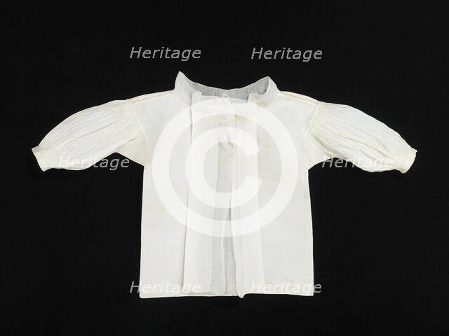 Shirt, probably British, late 18th century. Creator: Unknown.