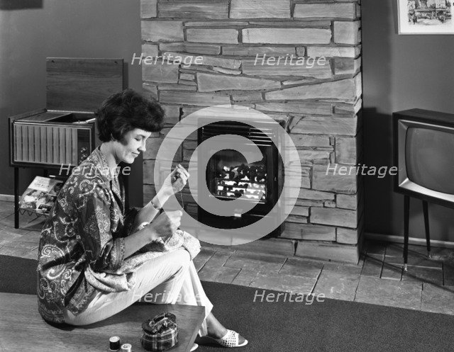 Press advertisment for British Coal, May 1966. Artist: Michael Walters