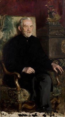Portrait of Henryk Schwarz, c1910. Creator: Teodor Axentowicz.