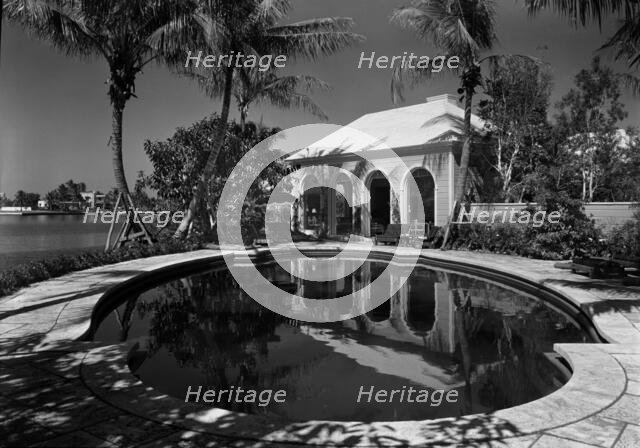 C. Henry Buhl, residence in El Vedado, Palm Beach, Florida, 1941. Creator: Gottscho-Schleisner, Inc.