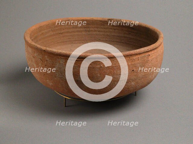 Bowl, Coptic, 4th-7th century. Creator: Unknown.