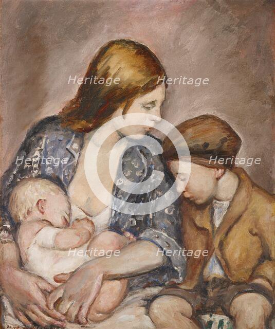 Young Mother, early 20th century. Creator: Anne Goldthwaite.