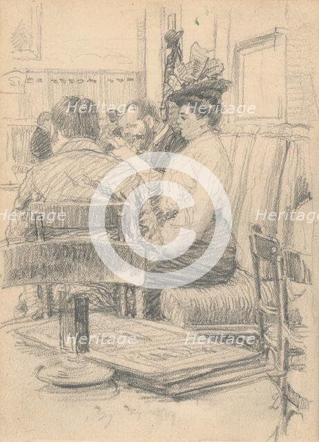 Society, around 1910. Creator: Ivan Zabota.