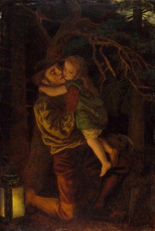 The Lost Child, 1866. Creator: Arthur Hughes.
