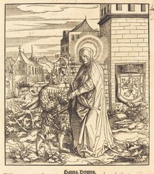 Saint Brigitta, 1516/1518. Creator: Leonhard Beck.