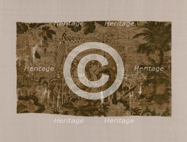 Panel (Furnishing Fabric), United States, 1848/50. Creator: Unknown.