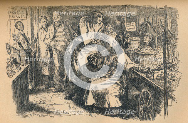 'Unrest in the Near East', 1912. Artist: Frederick Henry Townsend.