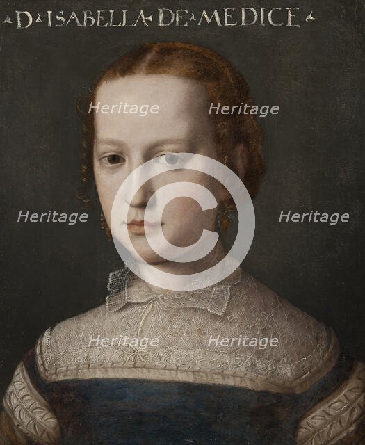 Isabella de' Medici, between 1552 and 1553. Creator: Agnolo Bronzino.