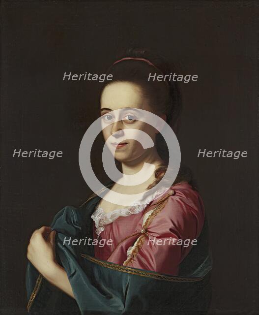 Portrait of Mrs. Joshua Henshaw II (Catherine Hill), 1772. Creator: John Singleton Copley.