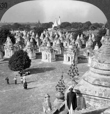 The north section of the '450 Pagodas', Mandalay, Burma (Myanmar), 1900s. Artist: Unknown