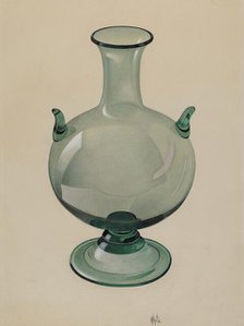 Green Vase, c. 1937. Creator: Edward White.