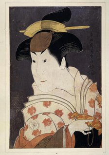 The Actor Iwai Hanshiro IV as Shigenoi, 1794. Creator: Sharaku, Toshusai (active 1794-1795).