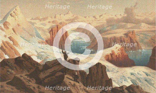 The second German northpolar expedition to the Arctic and Greenland in 1869. Artist: Anonymous  